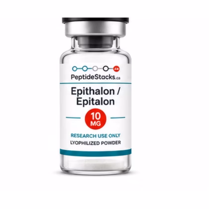 Epithalon / Epitalon 10 MG PeptideStacks.ca clear 3 mL vial