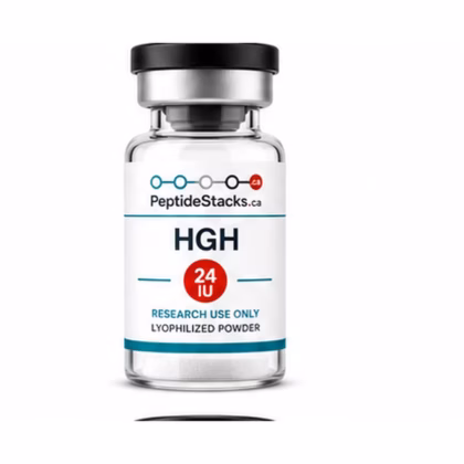 HGH 24 IU PeptideStacks.ca clear 3 mL vial