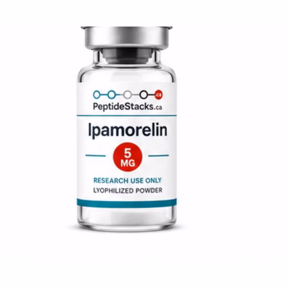Ipamorelin 5 MG PeptideStacks.ca clear 3 mL vial