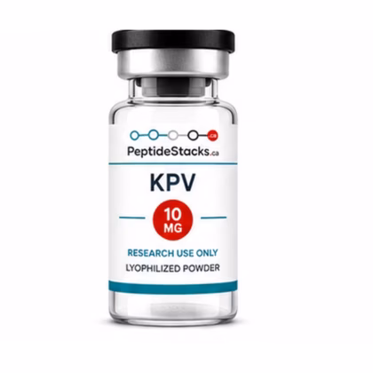 KPV 10 MG PeptideStacks.ca clear 3 mL vial