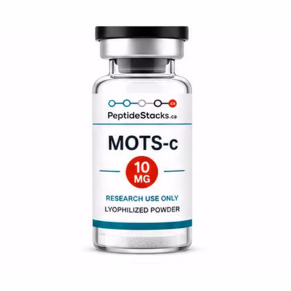 MOTS-c 10 MG PeptideStacks.ca clear 3 mL vial