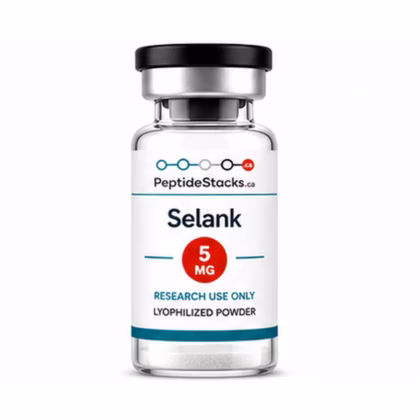 Selank 5 MG PeptideStacks.ca clear 3 mL vial