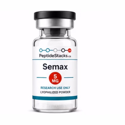 Semax 5 MG PeptideStacks.ca clear 3 mL vial