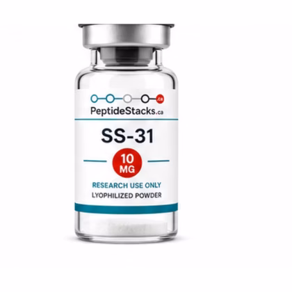 SS-31 10 MG PeptideStacks.ca clear 3 mL vial