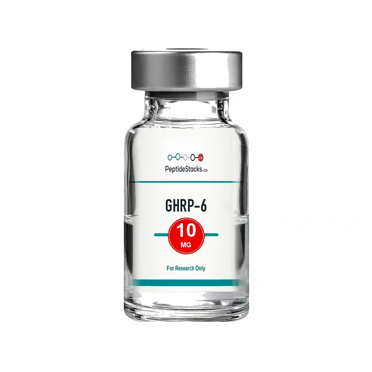 GHRP-6 10 MG PeptideStacks.ca Template 2 Vial