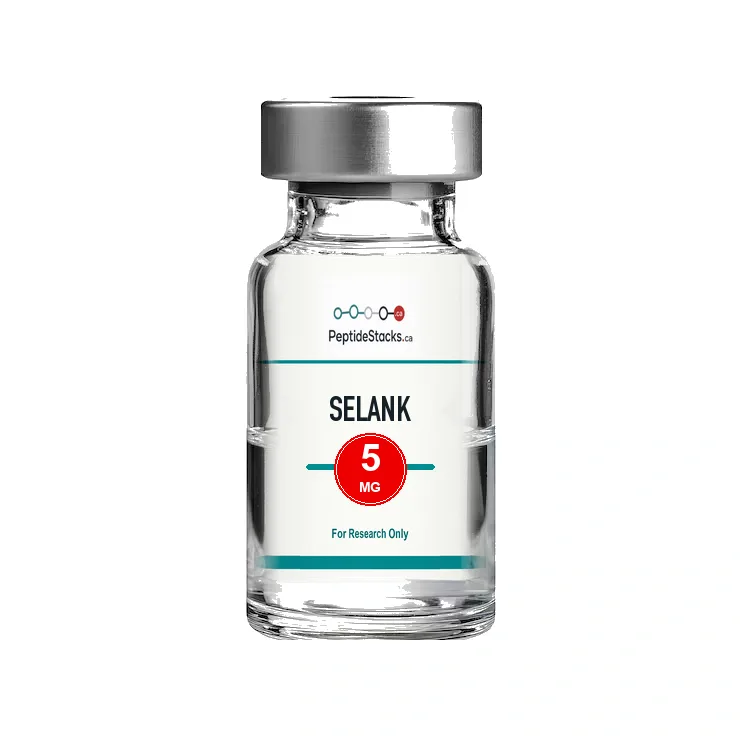 Selank 5 MG PeptideStacks.ca Template 2 Vial